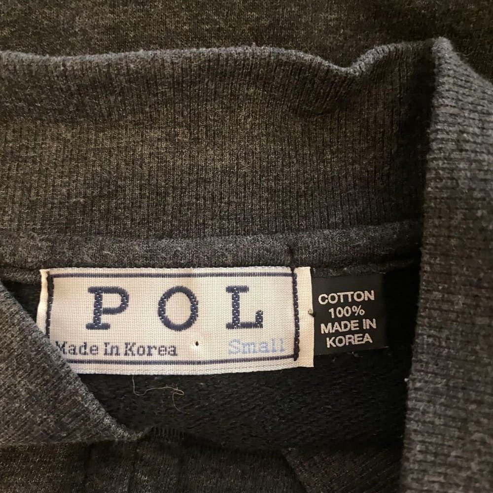 POL Gray Double Breasted Button Full Zip Jacket - Picture 8 of 8